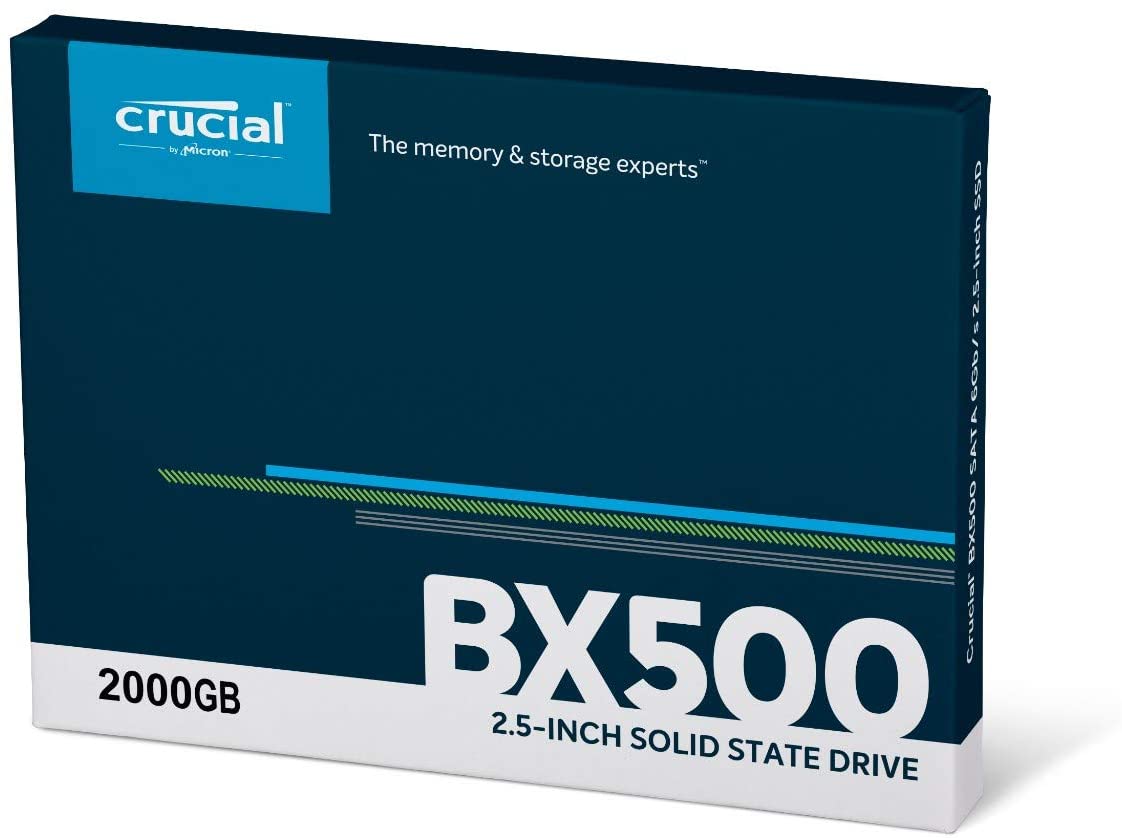 Buy Crucial BX500 2TB SATA 2.5 inch SSD Online | Carrefour UAE