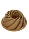 Almufarrej Granite Spiral Shaped Cake Mould Gold 25cm