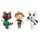 Nintendo Animal Crossing 2.5" Fig 3-pk