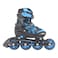 Roces Jokey In Line Skates Black and Astro Blue