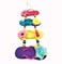 Summer Flip Flops Wooden Multi-Colour Hanging D&eacute;cor 38cm