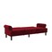 In House Nutella 2 In 1 Sofabed Linen Upholstered - Burgundy