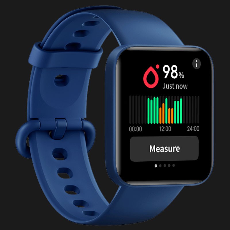 POCO watch GL 1.6&quot; AMOLED display 31 g Lightweight design 100+ fitness modes Multi-system standalone GPSPrecise positioning 14-day long battery life blue