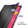 MOCA PU Leather Smart flip Cover Case for 2018 Apple ipad pro 11 inch A1980 A1934 A2013 A1979 Smart Stand Flip Cover case (Black)
