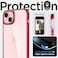 Spigen Ultra Hybrid designed for iPhone 15 Plus case cover - Red Crystal
