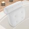 Idle Hippo Bath Pillow Bathtub Pillow with 6 Upgraded Non-Slip Suction Cups, Extra Thick Spa Bathtub Cushion for Head, Neck, Back and Shoulder Support, Fits Jacuzzi &amp; Hot Tubs