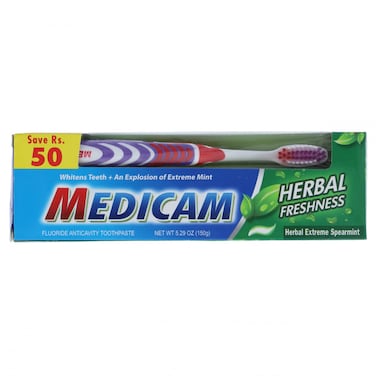 Medicam Toothpaste Herbal Freshness 150 gr