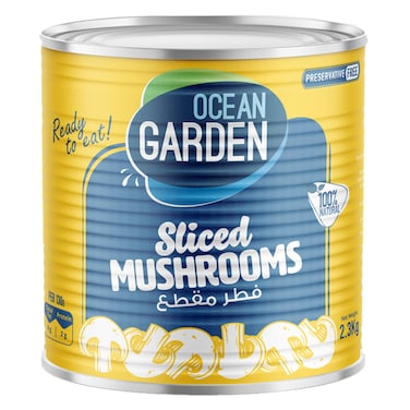 Ocean Garden Sliced Mushrooms 2.3KG
