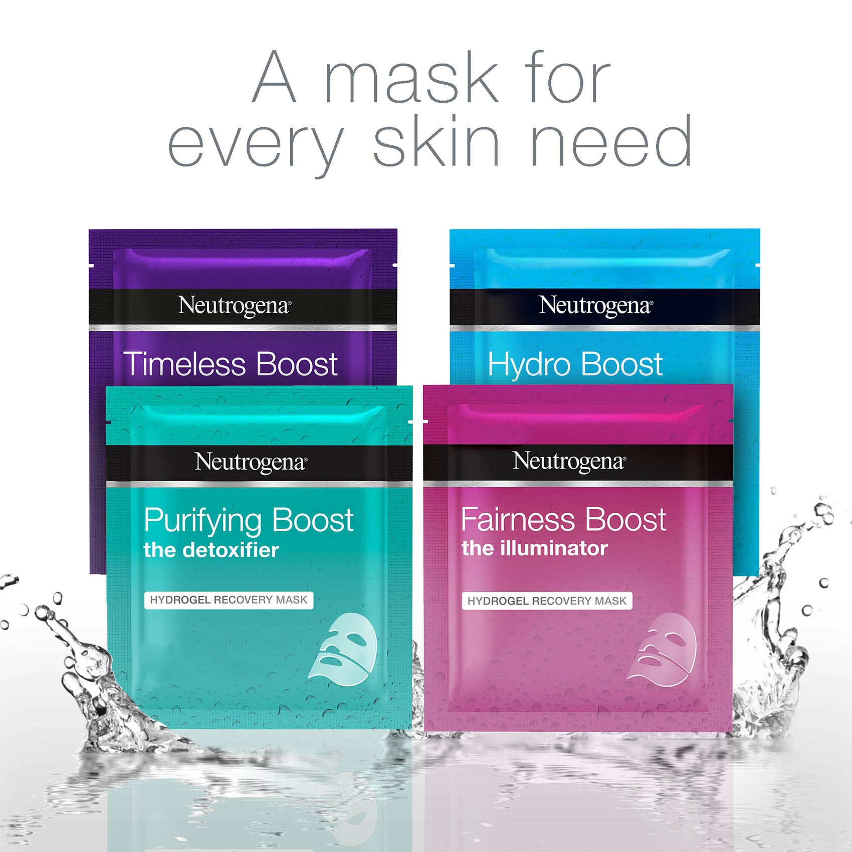 Neutrogena Hydro Boost Hydrogel Recovery Mask 30ml