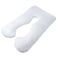 Sleep Night U Shape Full Body Support Pregnancy &amp; Maternity Pillow With Washable Cover, White
