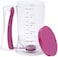 Pancake Cupcake Batter Dispenser Waffles Cups with Measuring Label Baking Tool for Cupcakes Waffles Muffin Mix Baking Tools Cake Porter