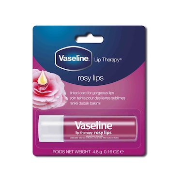 فازلين أصبع مرطب ومعالج لشفاه وردية 4.8 غرام - وردي