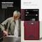 Spigen Wallet S Plus designed for Samsung Galaxy S23 ULTRA case cover folio (2023) [7 Cards + Cash] - Burgundy