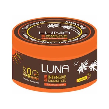 Luna Sun Intensive Taning Gel, SPF 0 - 130 gm