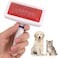 Pet Hair Removal Brush Cleaning Slicker Brush Gently Removes Loose Undercoat for Long or Short Haired Pets/Dogs/Cats