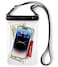Ringke Waterproof Phone Pouch Frameless [One Touch Lock] Waterproof Phone Cases- Black
