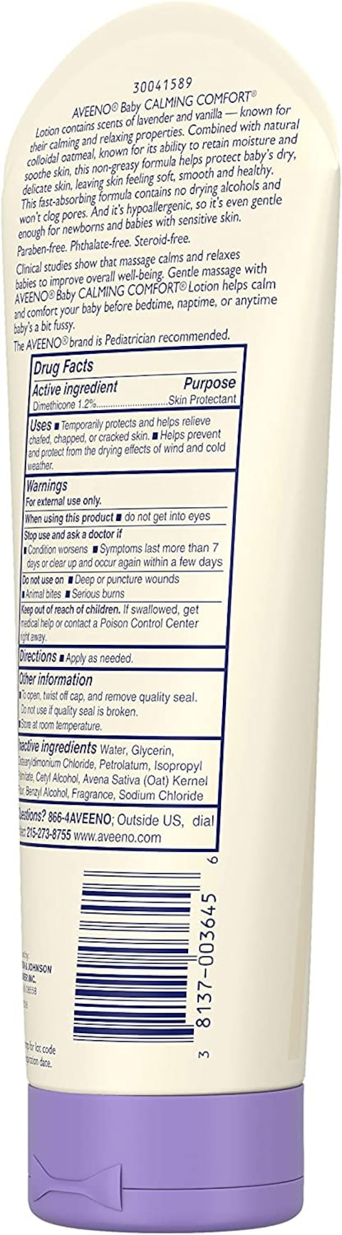 Aveeno Baby Calming Comfort Lotion - 8 Oz Lotion (2 Pack)