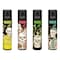 Clipper Printed Jet Flame Lighter CKJ11 Multicolour