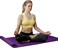 Sky Land Unisex Adult Yoga Mat Em-9308-P - Purple, L 61 X W 13 X 13 Cm