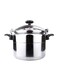 Bister Stainless Steel Pressure Cooker Silver/Black 7L