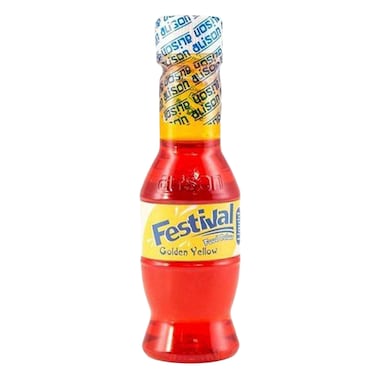 Festival Liquid Food Color Golden Yellow 50 ml