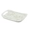 RK COMFORT TRAY LARGE WHITE STATIC GOLD, DWT1072WSG, 16.25&quot; x 10.25&quot;