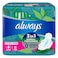 Always Ladies Pads 3 In 1 Herbal Freshness Ultra Thin Long 8 Pads