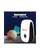 Sunshine - 7-Piece Ultrasonic Pest Repeller Set White 4inch