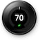Google Nest Learning Thermostat - Programmable Smart Thermostat for Home - 3rd Generation Nest Thermostat - Works with Alexa - Black