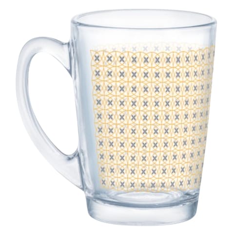 Luminarc R6 New Morning Galaxy Gold Mug 320ml White