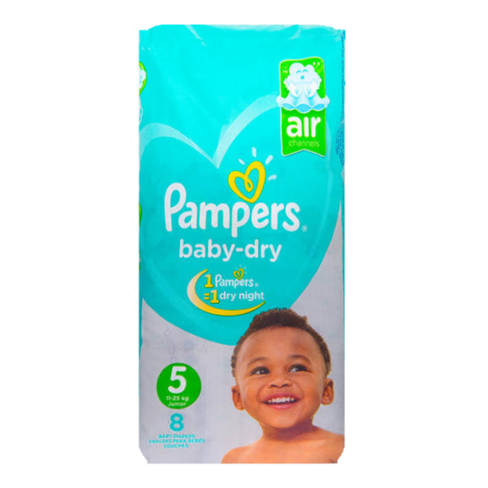 Pampers Baby Dry Junior 8 Pads