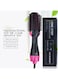 2-In-1 Hot Air Comb Negative Ion Hair Dryer Black/Pink