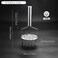 Generic-Silver Silver 1 Potato Masher Stainless Steel Heavy Duty Integrated No Bending No Rusting Non-slip Food Masher for Bean Vegetable Fruits