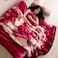 Dream Bell Korean Style 2Ply Embossed King Size Blanket - 12