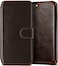 VRS Design Layered Dandy designed for iPhone SE 3 case cover wallet (2022) / iPhone SE (2020) / iPhone 8/7 with Cash compartment and [3 Card] Slots - Dark Brown