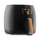 Philips Air Fryer, HD9863/91, Deep Black with Copper, 7.3 L