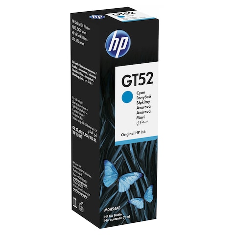 HP GT52 Cyan Original Ink Cartridge  M0H54AE