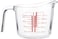 Royalford Rf10086 250mlbrs Glass Measuring Cup - Ergonomic Handle  Durable Borosilicate Glass  Ideal To Measure Ingredients In Home, Hotels &amp; Restaurants