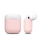 Ozone - Duo Series AirPod Case with Portable Keychain Silicone Cover for AirPod 1/Airpod 2 - Pink