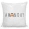 Loud Universe - 16x16 inch Sequin Throw Pillow Magic Flip Pillow Hashtag Monday Monkey