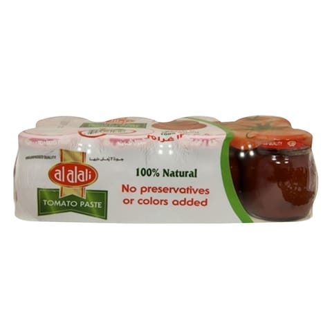 Buy Al Alali 100% Natural Tomato Paste 130g Pack of 8 in UAE