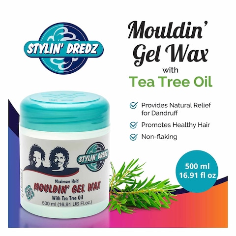 Stylin Dredz Mouldin Hair Gel Wax 500ml