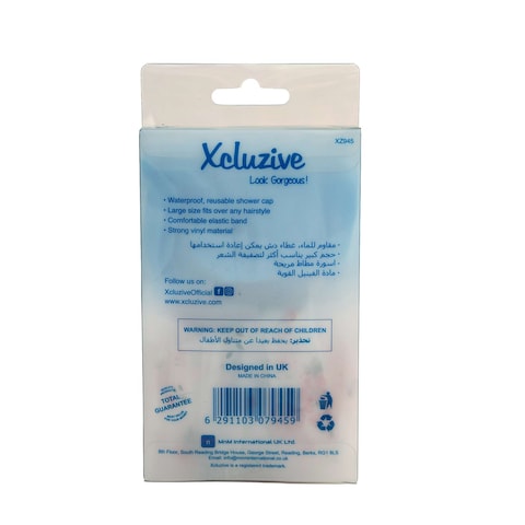 Xcluzive Shower Cap Multicolour 2 PCS