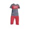 Boys Shirt and Shorts Set Short Sleeve Red Size 7 to 9 years Old