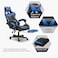 Karnak Gaming Chair Ergonomic Executive Pubg-3D 360 Rolling Swivel Reclining Computer Chair PU Leather Adjustable Height With Headrest Pillow Cushion &amp; Lumber Support Back, Premium Foam Kc367