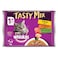 Whiskas Tasty Mix, Chicken Salmon with Seaweed, Wet Cat Food, Pack of 4x70g