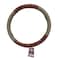 Generic Generic Steering Wheel Cover Brown Shining Brown/Beige, Medium