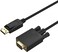 Displayport to VGA Cable,DP to VGA Adapter, Gold-Plated, for DisplayPort Enabled Desktops/Laptops to Connect to VGA Displays (3M)
