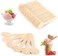 Lavish 200 Pcs Eco-Friendly Everyday Use Bamboo Disposable Wooden Spoons Set