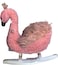 Lovely Baby Flamingo Rocking Chair For Kids Lb 304 Rocking Flamingo, Pink